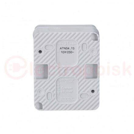 AtlasDesign Profi54 выключатель одноклавишный с подсветкой IP54 10 АХ, БЕЛЫЙ, Россия