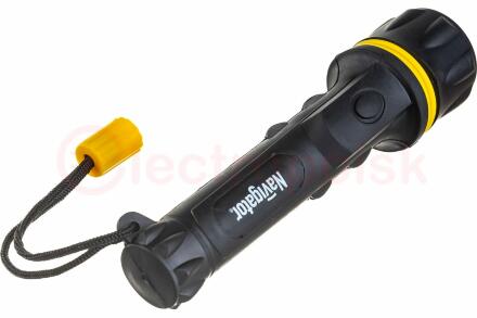 Фонарь светодиодный NPT-R06-2AA 0.5Вт LED 40лм 40м пластик+резина