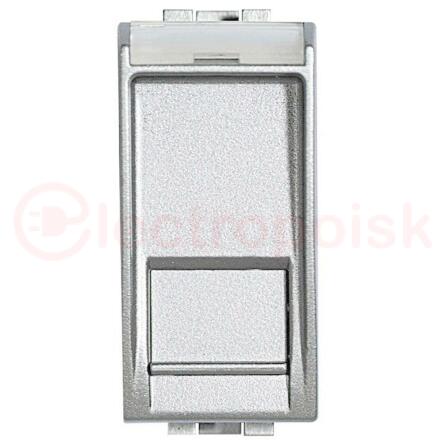 Btichino LL Розетка компьютерная RJ45 категория 5е UTP алюминий