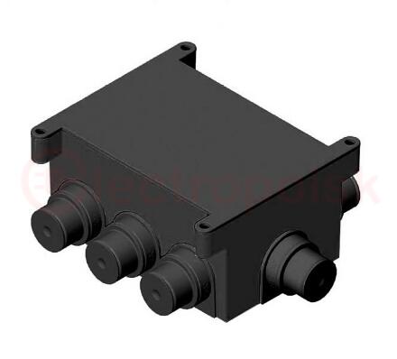 Коробка распределительная 118х76х60мм IP44 для монолитных стен