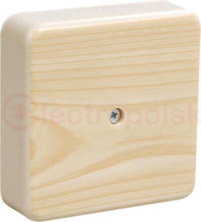 Коробка клеммная КМ41219-04 100х100х29 сосна IP20