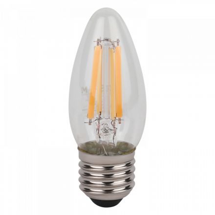 Лампа светодиодная филаментная LED Star Свеча 6Вт (замена 75Вт), 806Лм, 4000К, цоколь E27 OSRAM