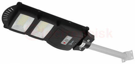 Консольный светильник на солн. бат.,SMD,с кронштейном, 40W, с датч.движ., ПДУ,700lm, 5000К, IP66