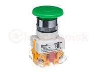 Кнопка зеленая AEA-22 Гриб 220В ВK-22 Кнопка зеленая AEA-22 Гриб 220В ВK-22