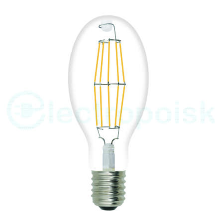 LED-ED90-30W/NW/E40/CL GLP05TR Лампа светодиодная, прозрачная. Белый свет (4000K). Картон. ТМ Uniel