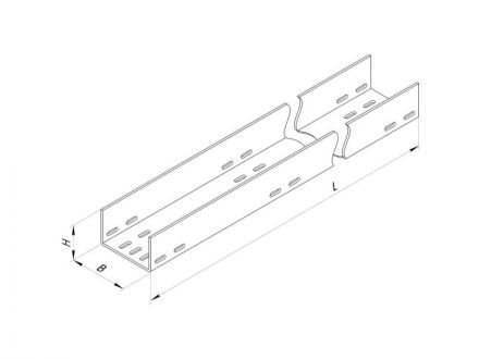 Лоток ЛМ 200x65