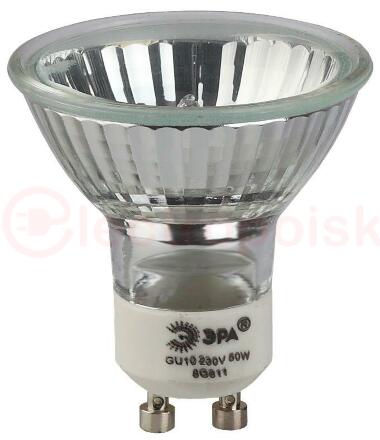 Лампа светодиодная STD GU10-JCDR (MR16) -35W-230V GU10 35 Вт софит нейтральный белый свет ЭРА