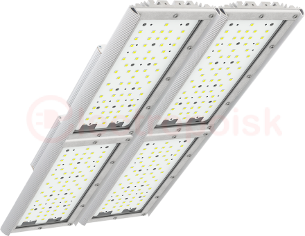 Светодиодный светильник Diora Unit2 Glass PRO 350/56000 Д прозрачный 5K консоль