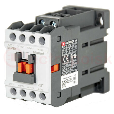 Контактор Metasol MC-18a AC24V 50Hz 1a, Screw