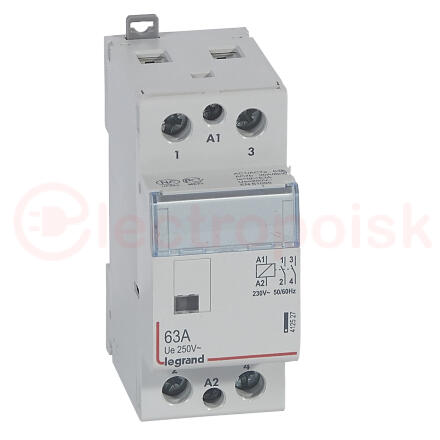 Контактор 230V 2НО 63А CX3