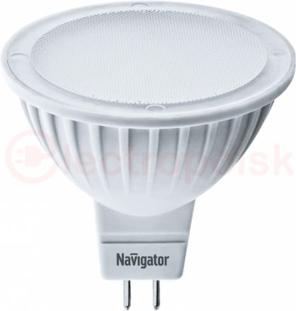 Лампа светодиодная LED 5вт 230в GU5.3 тепло-белая