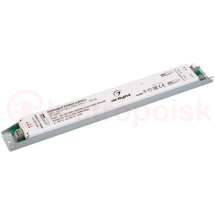 Блок питания ARV-SP24150-LONG-PFC-1-10V-A (24V, 6.25A, 150W) (ARL, IP20 Металл, 5 лет)
